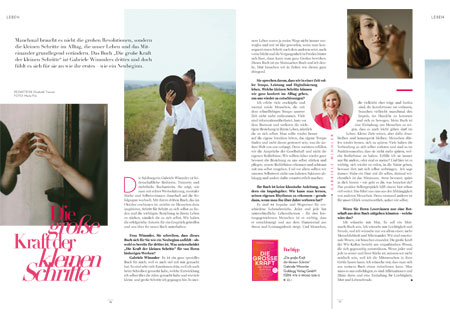 Pressetext über das neue Buch die große Kraft von Gabriele Wimmler